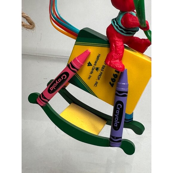 Hallmark Keepsake Ornament 1997 Bright Rocking Colors Crayola Crayon Collection - Picture 14 of 15